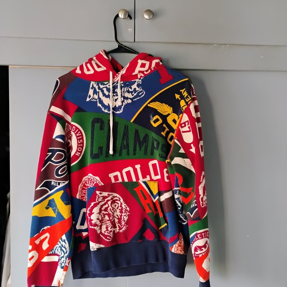 Ralph Lauren Multicolor Graphic Hoodie